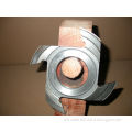 140mm Bore Diameter Custom Solid Steel Wood Shaper Cutters For Cutting Soft Wood